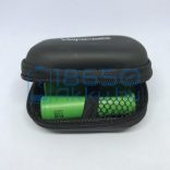 Vapcell 4 db x 18650/18700 akku/akkumulátor tartó/tároló tok/doboz - Fekete