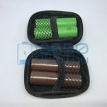 Vapcell 4 db x 18650/18700 akku/akkumulátor tartó/tároló tok/doboz - Fekete