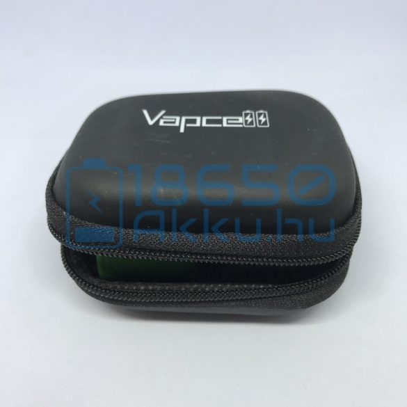 Vapcell 4 db x 18650/18700 akku/akkumulátor tartó/tároló tok/doboz - Fekete