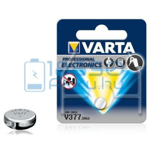 Varta 377 / SR66 Ezüst-Oxid Gombelem