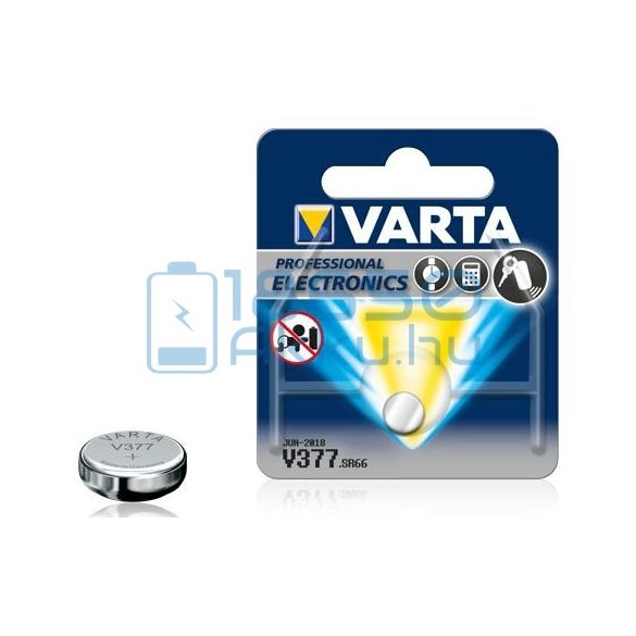 Varta 377 / SR66 Ezüst-Oxid Gombelem