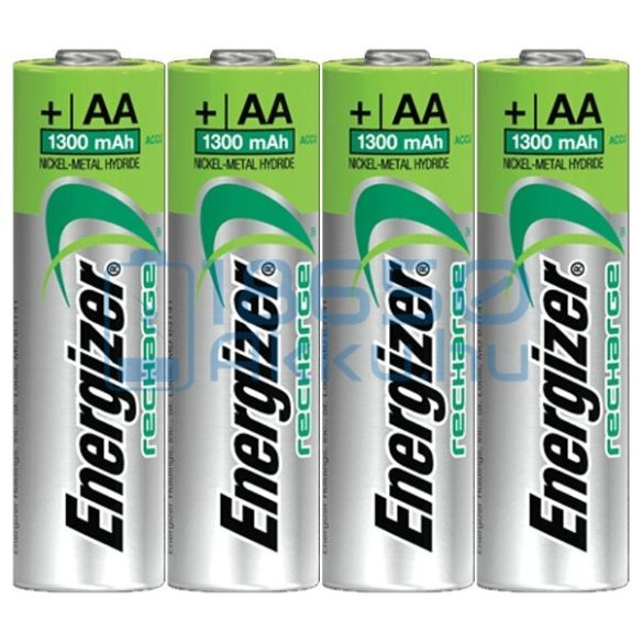 Energizer Base Ni-MH Akkumulátor Töltő + 4db 1300mAh (AA / R6) Ceruza Újratölthető Elem