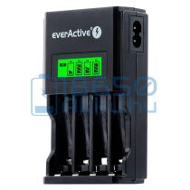 EverActive NC-450 Black Edition Ni-MH Akkumulátor Töltő