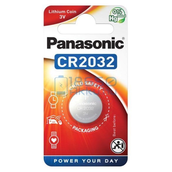 Panasonic CR2032 Lítium Gombelem