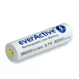 EverActive Professional 18650 3100mAh 12A USB Akkumulátor + Micro USB Töltőkábel + Box