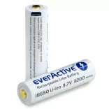 EverActive Professional 18650 3100mAh 12A USB Akkumulátor + Micro USB Töltőkábel + Box