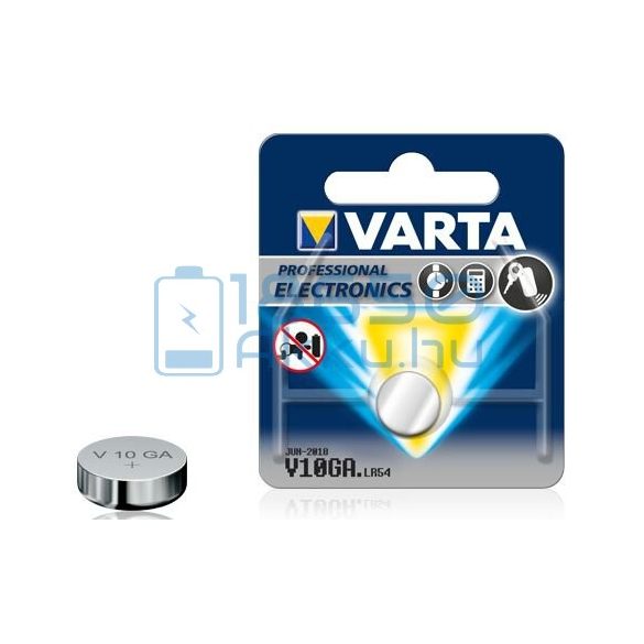 Varta AG10 / LR54 Alkáli Gombelem