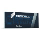 Duracell Procell Alkáli Tartós (AAA / LR03 / MN2400) Mikro Elem (10db)