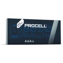   Duracell Procell Alkáli Tartós (AAA / LR03 / MN2400) Mikro Elem (10db)