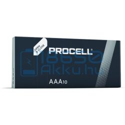   Duracell Procell Alkáli Tartós (AAA / LR03 / MN2400) Mikro Elem (10db)
