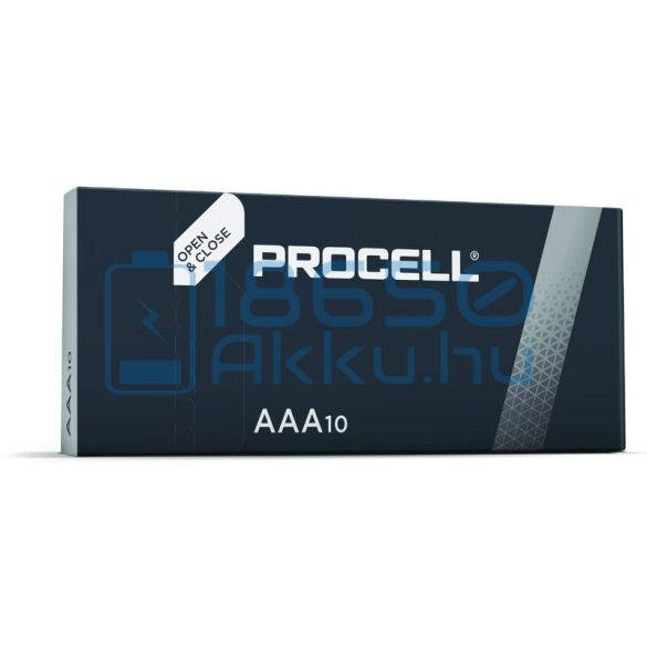 Duracell Procell Alkáli Tartós (AAA / LR03 / MN2400) Mikro Elem (10db)