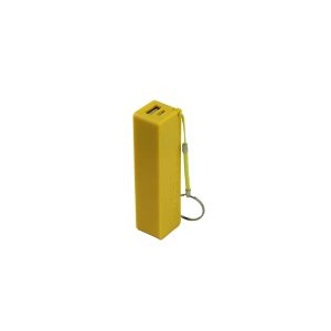 Powerbank 2500mAh sárga