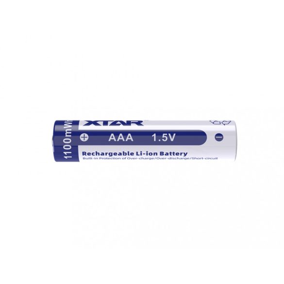XTAR 10440 (AAA / R03) 800mAh 1,5A Akkumulátor (1,5V)