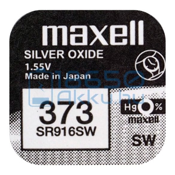 Maxell 373 / SR916SW Ezüst-Oxid Gombelem