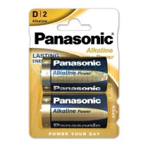   Panasonic Alkaline Power Alkáli Tartós (D / LR20) Góliát Elem (2db)