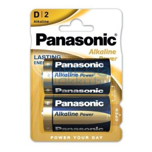 Panasonic Alkaline Power Alkáli Tartós (D / LR20) Góliát Elem (2db)