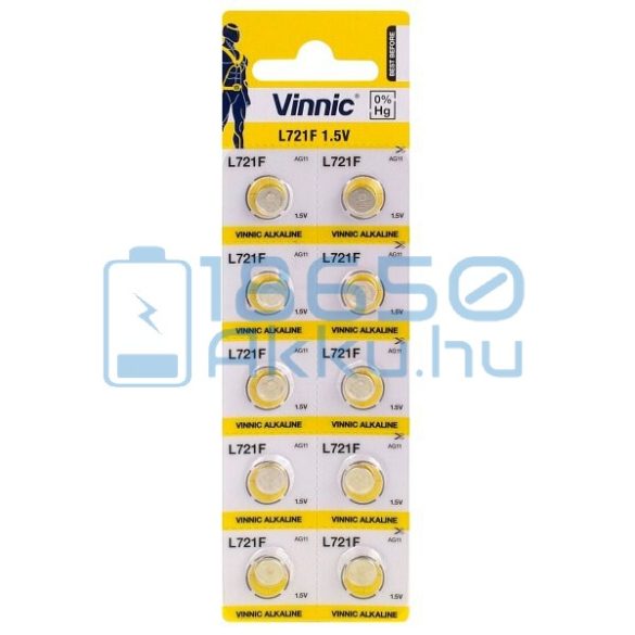 Vinnic AG11 / L721F Alkáli Gombelem