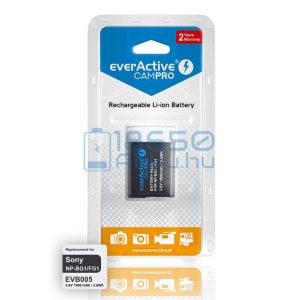 EverActive CamPro (Sony NP-BG1 / Sony NP-FG1) Fényképezőgép Akkumulátor (EVB005)