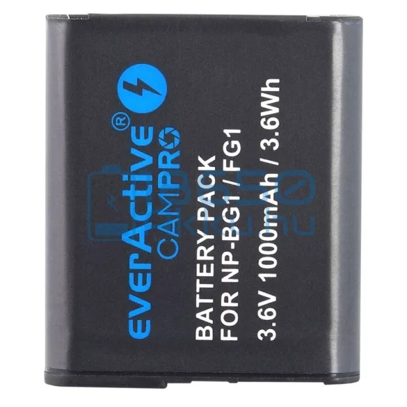 EverActive CamPro (Sony NP-BG1 / Sony NP-FG1) Fényképezőgép Akkumulátor (EVB005)