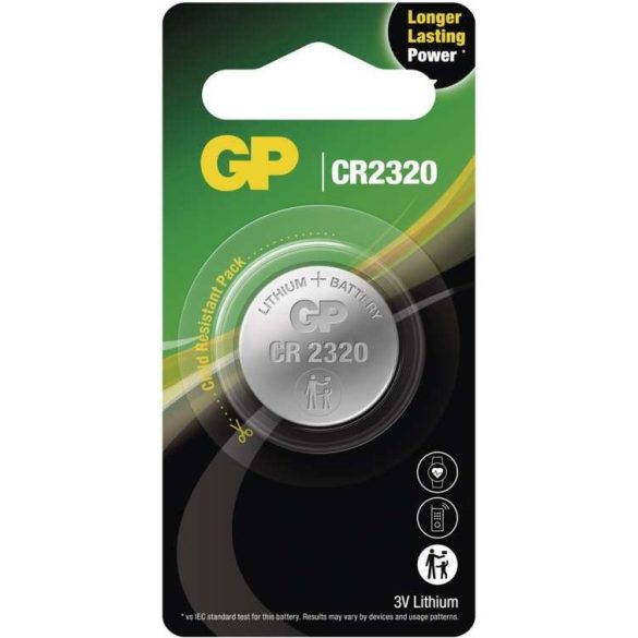 GP CR2320 Lítium Gombelem