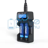 XTAR X2 Extended Akkumulátor Töltő