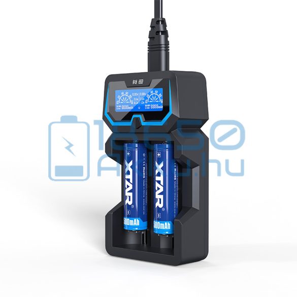XTAR X2 Extended Akkumulátor Töltő