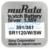 Murata 381/391 / SR1120W/SW Ezüst-Oxid Gombelem