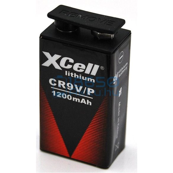 XCell 6F22 / LA522 9V Extra Tartós Lítium Elem