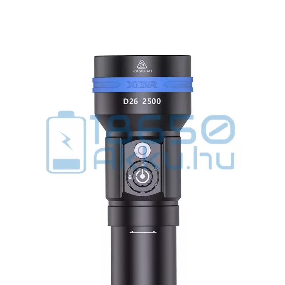 XTAR D26 2500 Rövid Búvárlámpa Szett