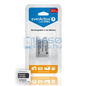 EverActive CamPro (Canon LP-E5) Fényképezőgép Akkumulátor (EVB020)