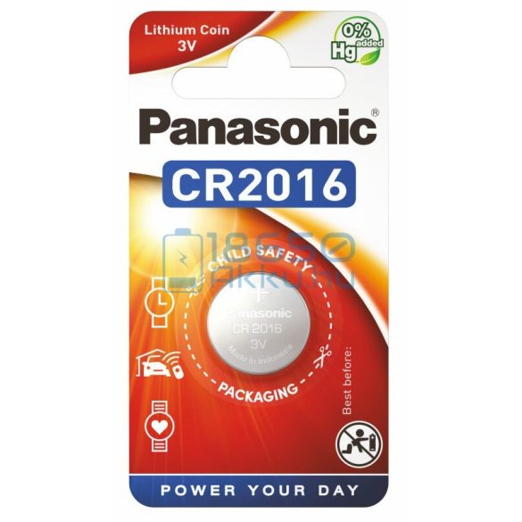 Panasonic CR2016 Lítium Gombelem