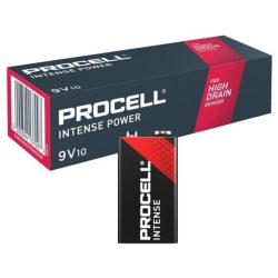   Duracell Procell Intense Power 6LR61 / MN1604 9V Alkáli Elem (10db)