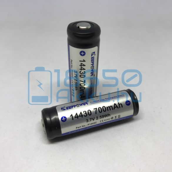 KeepPower 14430 700mAh 4A Akkumulátor