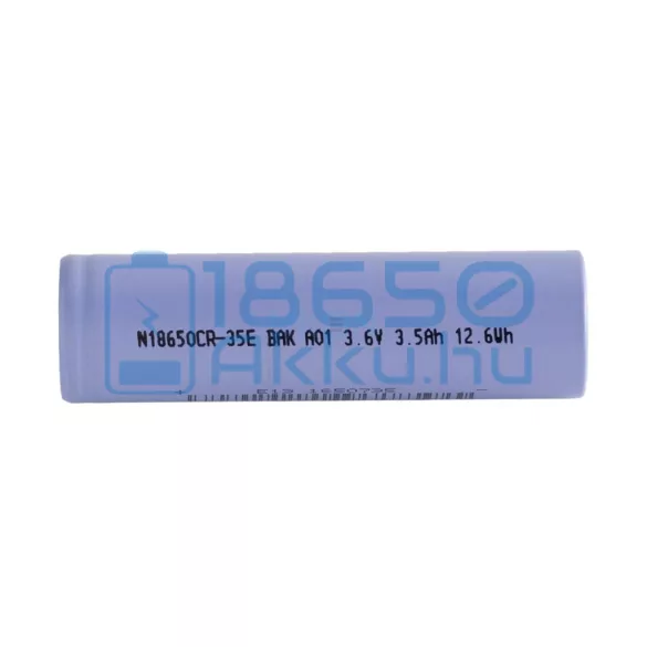 BAK N18650CR-35E 3500mAh 10,5A Akkumulátor