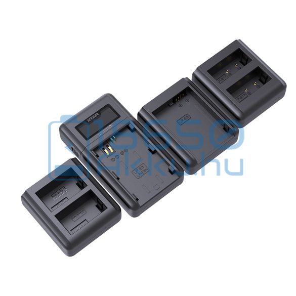 XTAR VN2 Akkumulátor Töltő Canon LP-E6N Akkumulátorhoz