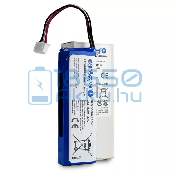 EverActive JBL Charge 3 Akkumulátor (EVB101)