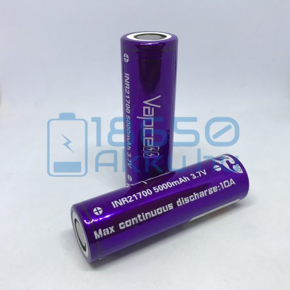 Vapcell INR21700 5000mAh 10A