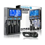 EverActive UC-4200 Li-Ion / Li-HV / LiFePO4 / Ni-MH Akkumulátor Töltő