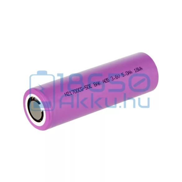 BAK N21700CG-50E 5000mAh 14,7A Akkumulátor