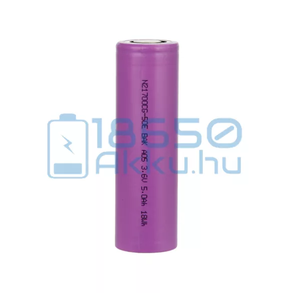 BAK N21700CG-50E 5000mAh 14,7A Akkumulátor