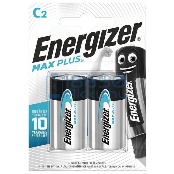 Energizer Max Plus Alkáli Tartós (C / LR14) Baby Elem (2db)