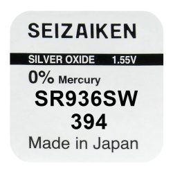 Seiko Seizaiken 394 / SR936SW Ezüst-Oxid Gombelem