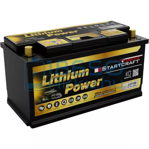Startcraft LIT100 100Ah LiFePO4 Akkumulátor