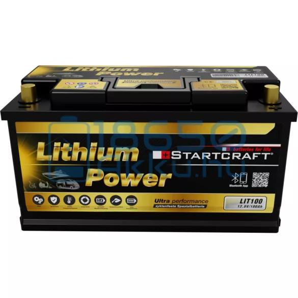 Startcraft LIT100 100Ah LiFePO4 Akkumulátor