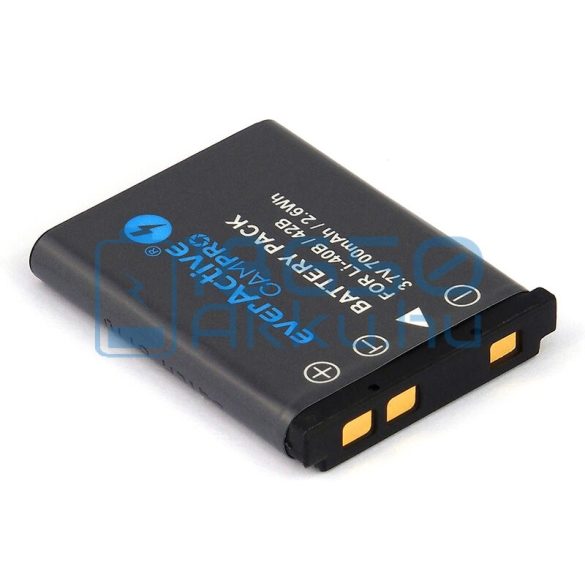 EverActive CamPro (Olympus LI-40B / Olympus LI-42B) Fényképezőgép Akkumulátor (EVB009)