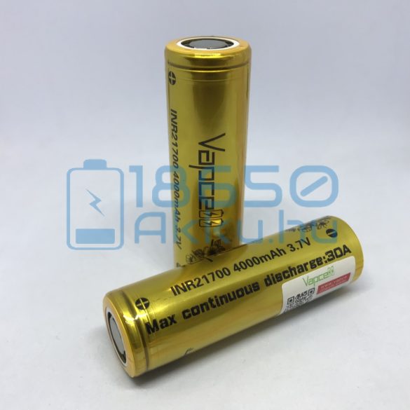 Vapcell INR21700 4000mAh 30A