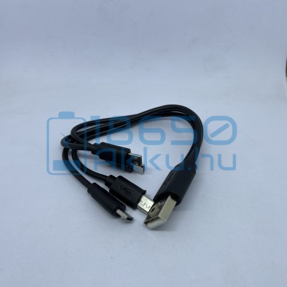 KeepPower USB - 4 x Micro USB Y Töltőkábel
