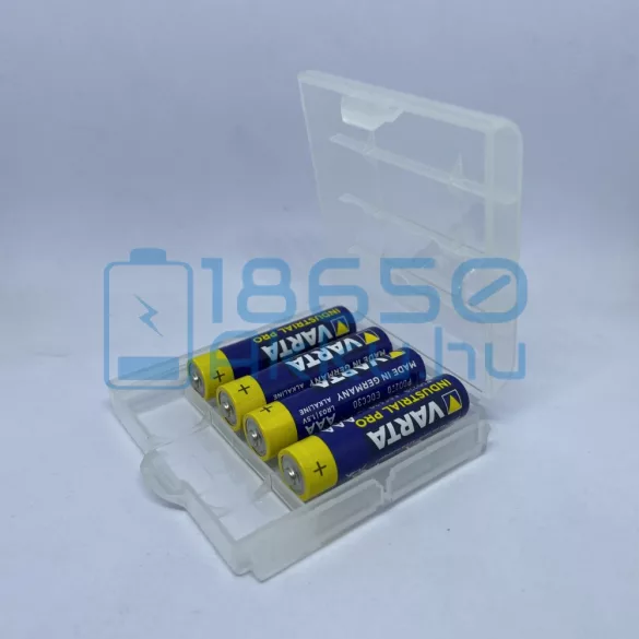 XTAR 4 db AA/AAA elem tartó/tároló tok/doboz