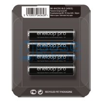   Panasonic Eneloop Pro 930mAh (AAA / R03) Mikró Újratölthető Elem / Ni-MH Akkumulátor (4db) (SP)