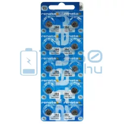Renata 384 / SR41SW Ezüst-Oxid Gombelem